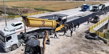 Konya Karaaslan Mahallesi’ne sıcak asfalt