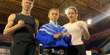 Fatmagül Yağcı’dan Türkiye ikinciliği: Pazaryerispor Kick Boks’ta tarih yazdı