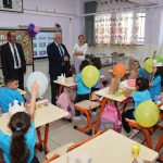 Başkan Şadi Özdemir’den “Okula hoş geldin” hediyesi
