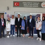 Bursa Nilüfer Belediyesi gazi ve şehit yakınlarının yanında