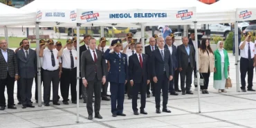 İnegöl’ün 103 yıllık kurtuluş dirilişi anma töreniyle kutlandı