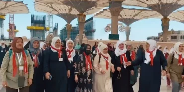 Şehit yakınları umreden döndü