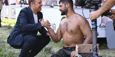 Tarihi Elmalı Güreşlerinde Balıkesir rüzgârı